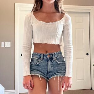 princess polly white sweater